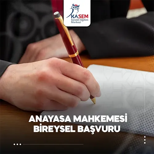 Anayasa Mahkemesi Bireysel Başvuru Eğitim Programı