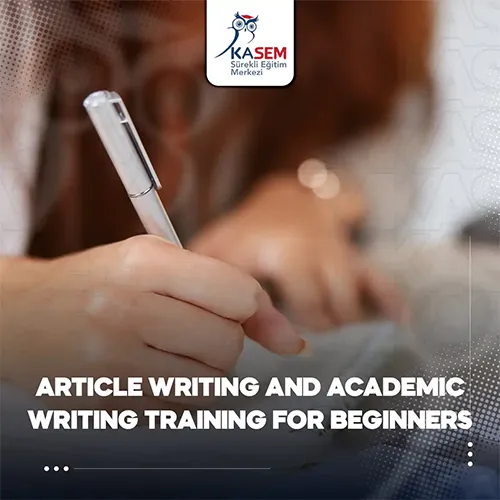 Article Writing and Academic Writing Training for Beginners