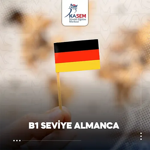 B1 Seviye Almanca Eğitim Programı